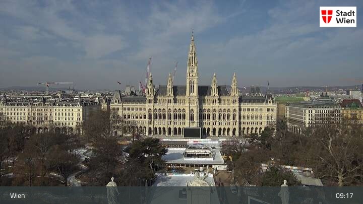 Archiv Foto Webcam Wiener Burgtheater