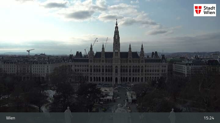 Archiv Foto Webcam Wiener Burgtheater