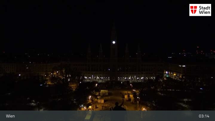 Archived image Webcam Vienna - Burgtheater