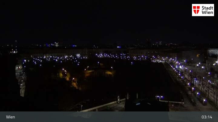 Archived image Webcam Vienna - Burgtheater