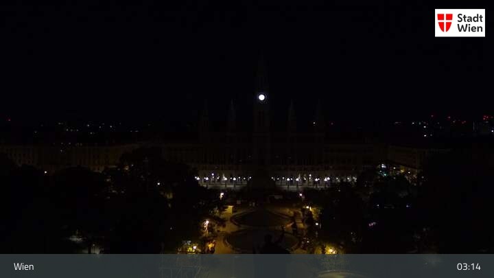 Archived image Webcam Vienna - Burgtheater