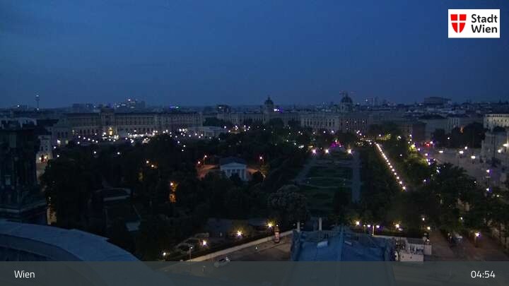 Archiv Foto Webcam Wiener Burgtheater
