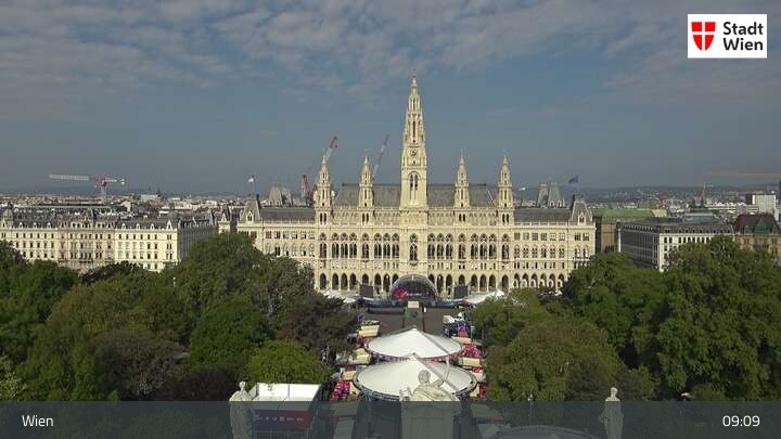 Archiv Foto Webcam Wiener Burgtheater