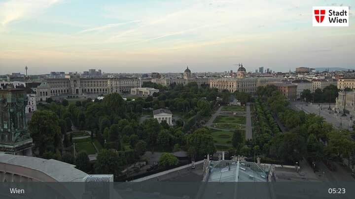Archiv Foto Webcam Wiener Burgtheater