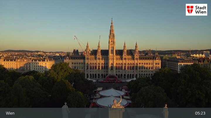 Archiv Foto Webcam Wiener Burgtheater