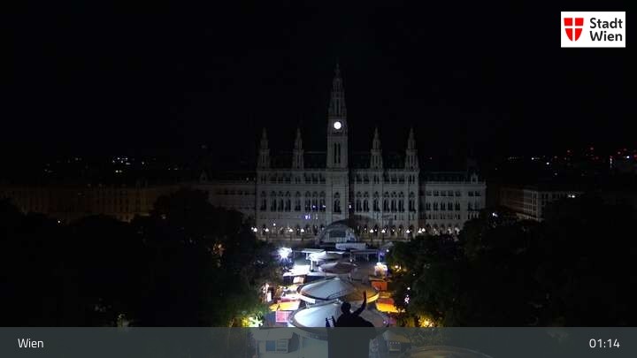 Archiv Foto Webcam Wiener Burgtheater