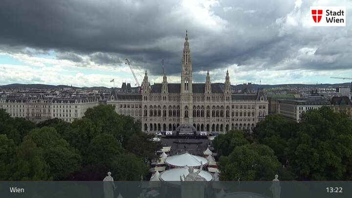 Archiv Foto Webcam Wiener Burgtheater