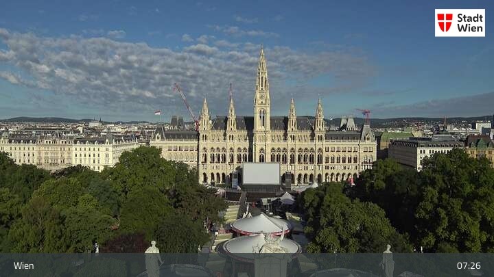 Archiv Foto Webcam Wiener Burgtheater