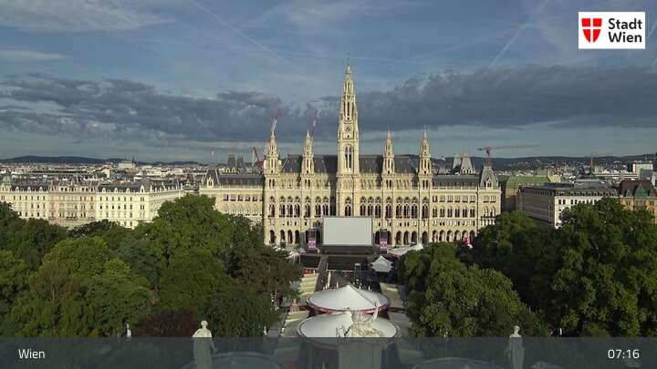 Archiv Foto Webcam Wiener Burgtheater