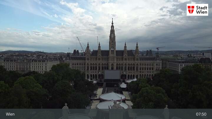 Archiv Foto Webcam Wiener Burgtheater