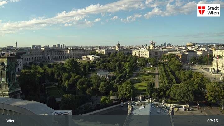 Archiv Foto Webcam Wiener Burgtheater
