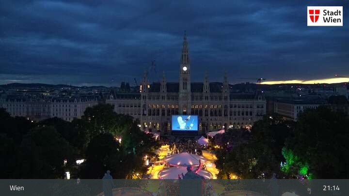 Archiv Foto Webcam Wiener Burgtheater