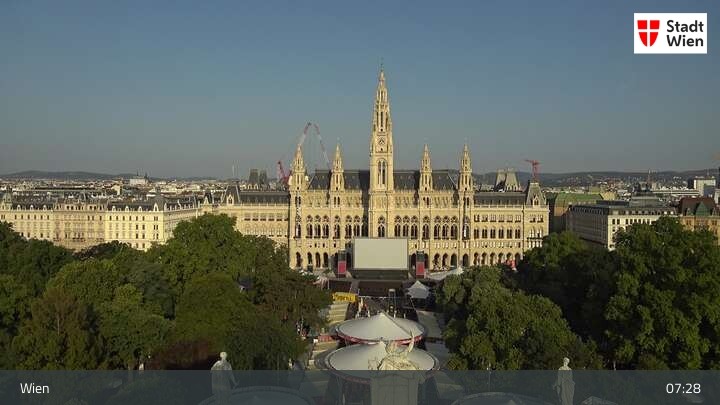 Archiv Foto Webcam Wiener Burgtheater