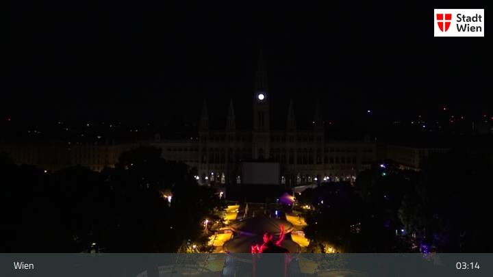Archived image Webcam Vienna - Burgtheater