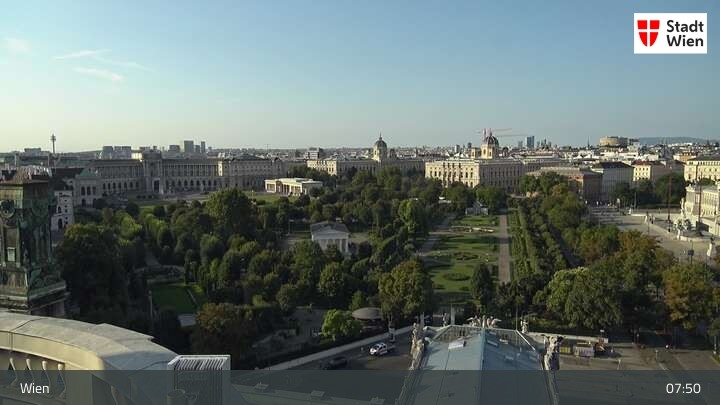 Archiv Foto Webcam Wiener Burgtheater