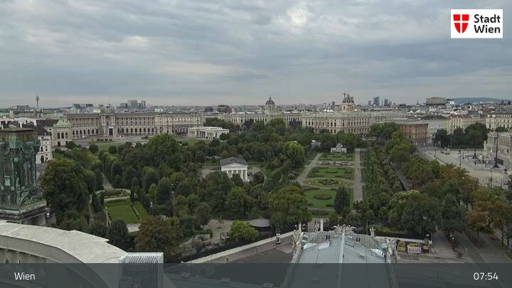 Archiv Foto Webcam Wiener Burgtheater