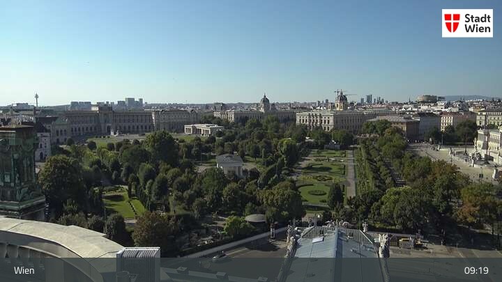 Archiv Foto Webcam Wiener Burgtheater
