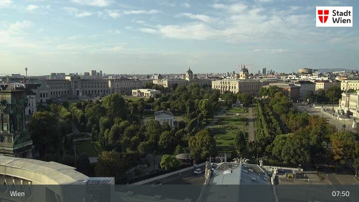 Archiv Foto Webcam Wiener Burgtheater