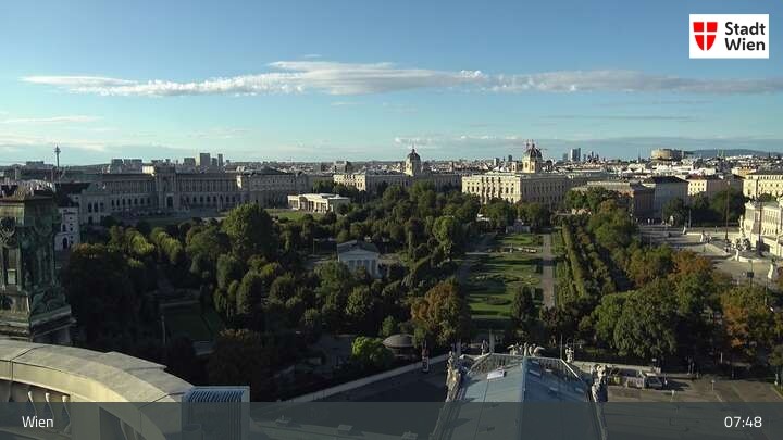 Archiv Foto Webcam Wiener Burgtheater