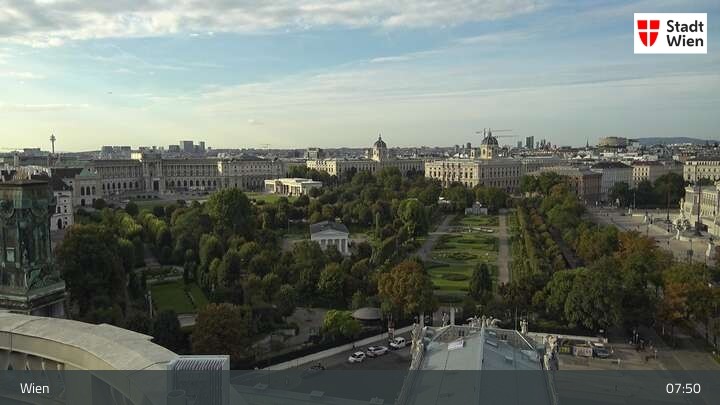 Archiv Foto Webcam Wiener Burgtheater