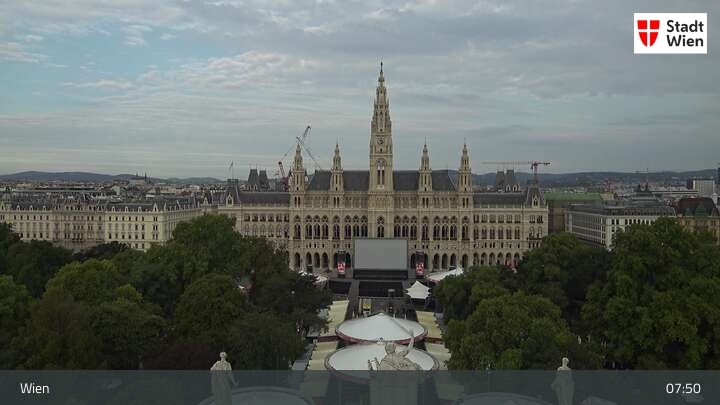 Archiv Foto Webcam Wiener Burgtheater