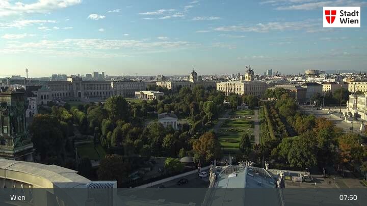 Archiv Foto Webcam Wiener Burgtheater