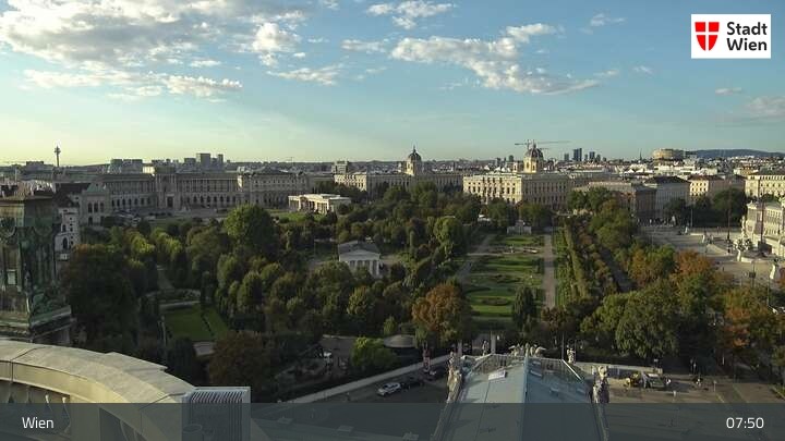 Archiv Foto Webcam Wiener Burgtheater