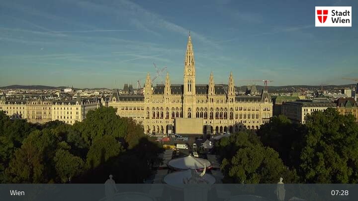 Archiv Foto Webcam Wiener Burgtheater