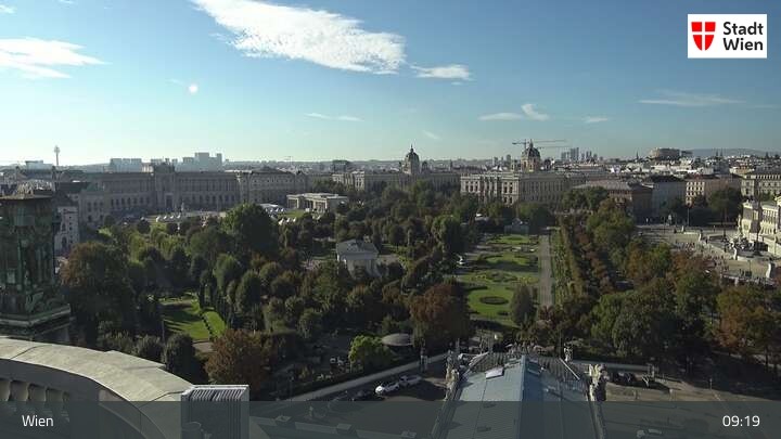 Archiv Foto Webcam Wiener Burgtheater