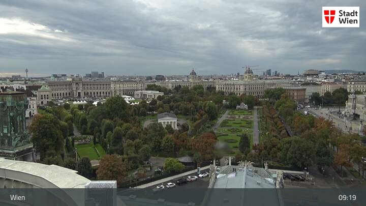 Archiv Foto Webcam Wiener Burgtheater