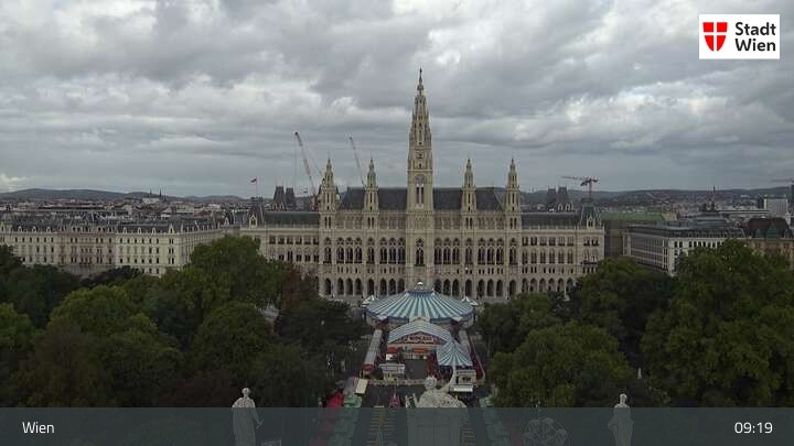 Archiv Foto Webcam Wiener Burgtheater