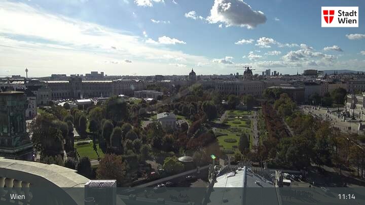 Archiv Foto Webcam Wiener Burgtheater