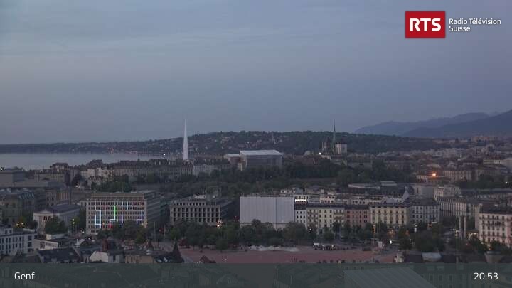 Archiv Foto Webcam Genfer - RTS Hochhaus