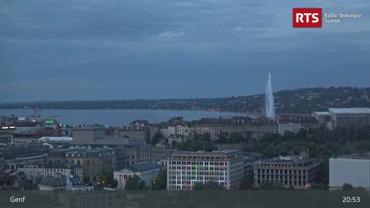 Archiv Foto Webcam Genfer - RTS Hochhaus