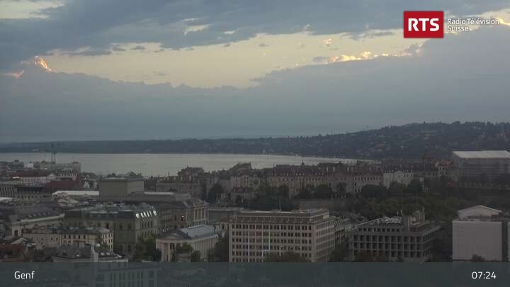 Archiv Foto Webcam Genfer - RTS Hochhaus