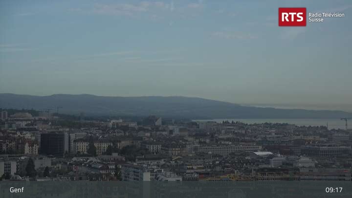 Archiv Foto Webcam Genfer - RTS Hochhaus