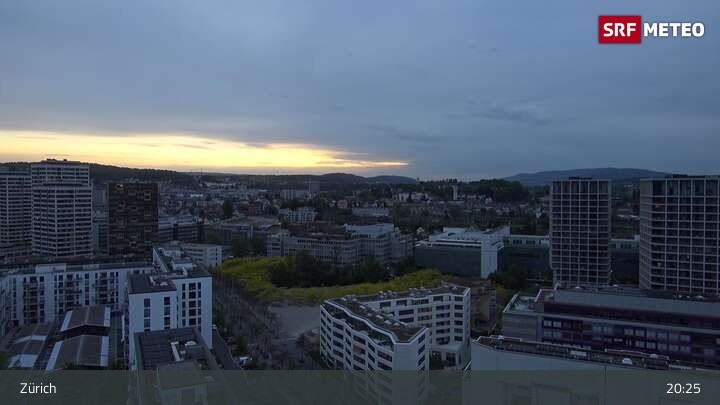Archived image Webcam Zürich - Gebäude des SF