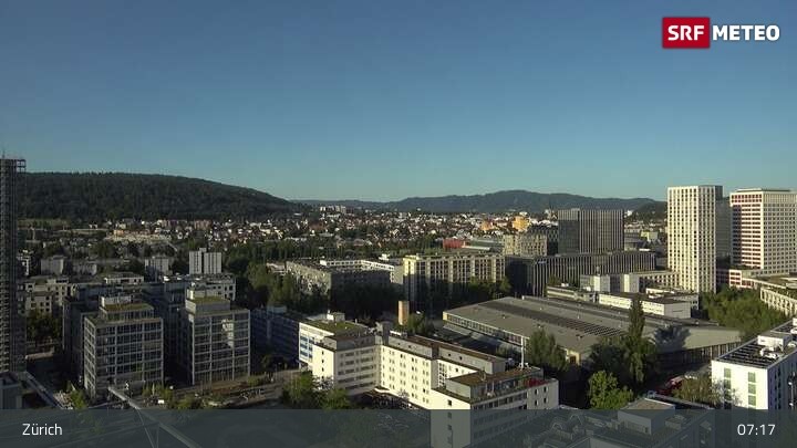 Archived image Webcam Zürich - Gebäude des SF