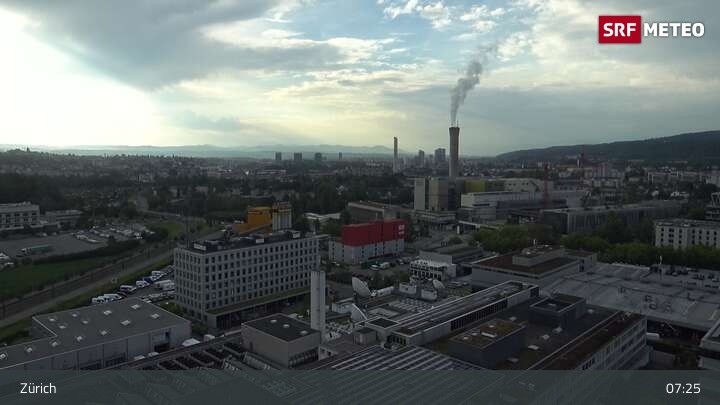 Archived image Webcam Zürich - Gebäude des SF