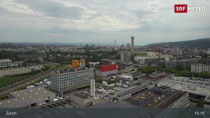 Archived image Webcam Zürich - Gebäude des SF