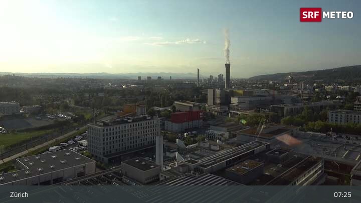 Archived image Webcam Zürich - Gebäude des SF