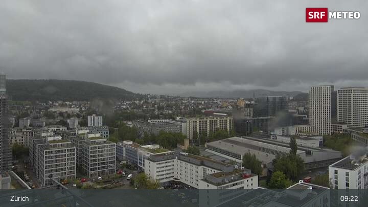 Archived image Webcam Zürich - Gebäude des SF