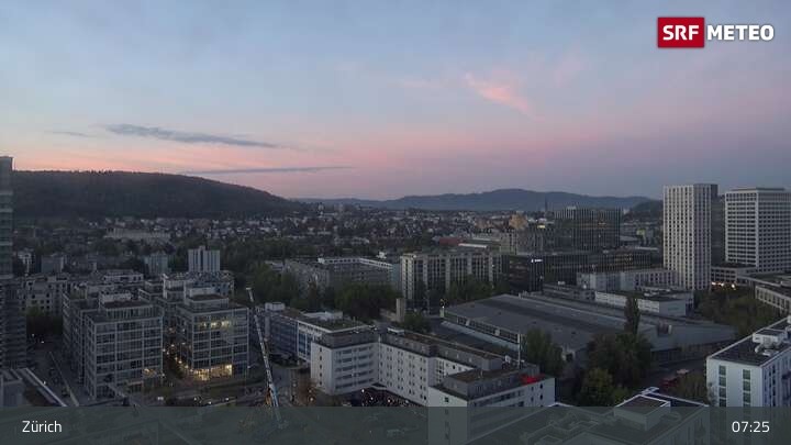 Archived image Webcam Zürich - Gebäude des SF