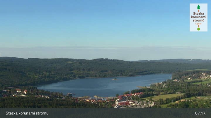 Archiv Foto Webcam Stausee Lipno - Lipensko
