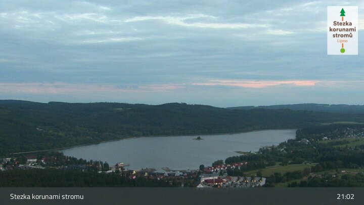 Archiv Foto Webcam Stausee Lipno - Lipensko