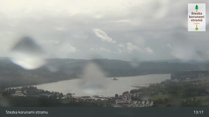 Archiv Foto Webcam Stausee Lipno - Lipensko