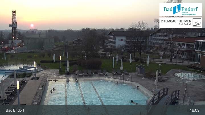 Archiv Foto Webcam Chiemgau Thermen Bad Endorf: Strömungskanal