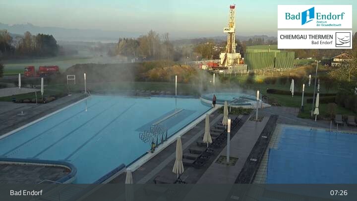 Archiv Foto Webcam Chiemgau Thermen Bad Endorf: Strömungskanal