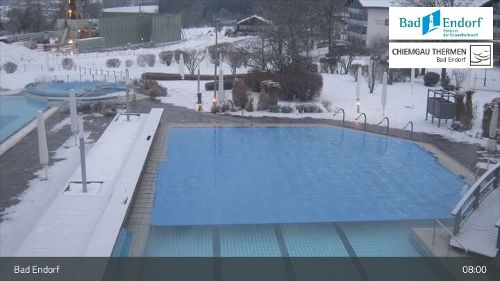 Archiv Foto Webcam Außenbecken: Chiemgau Thermen