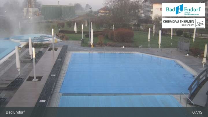 Archiv Foto Webcam Außenbecken: Chiemgau Thermen